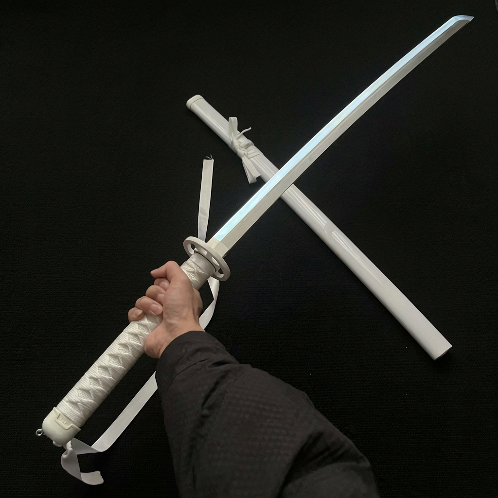 LED Rukia Sword (Smoking & Glowing)
