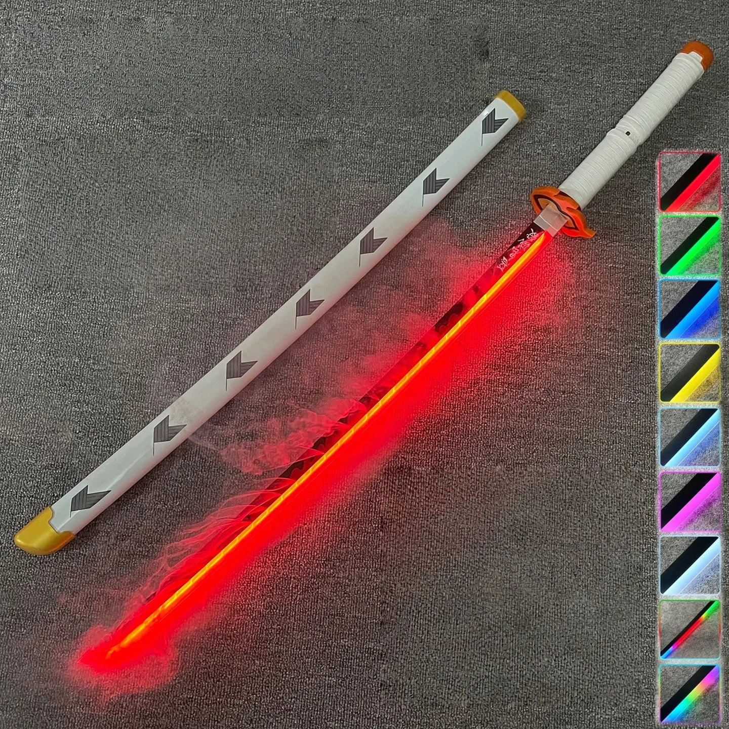 LED Demon Slayer Sword (Smoking & Glowing)