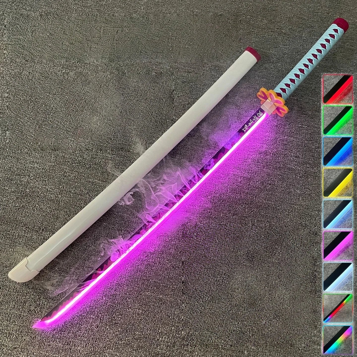 LED Demon Slayer Sword (Smoking & Glowing)