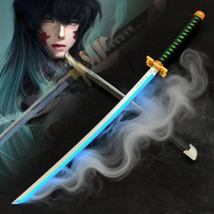 LED Demon Slayer Sword (Smoking & Glowing)