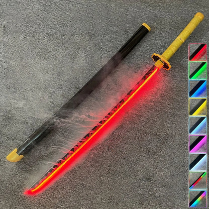 LED Demon Slayer Sword (Smoking & Glowing)