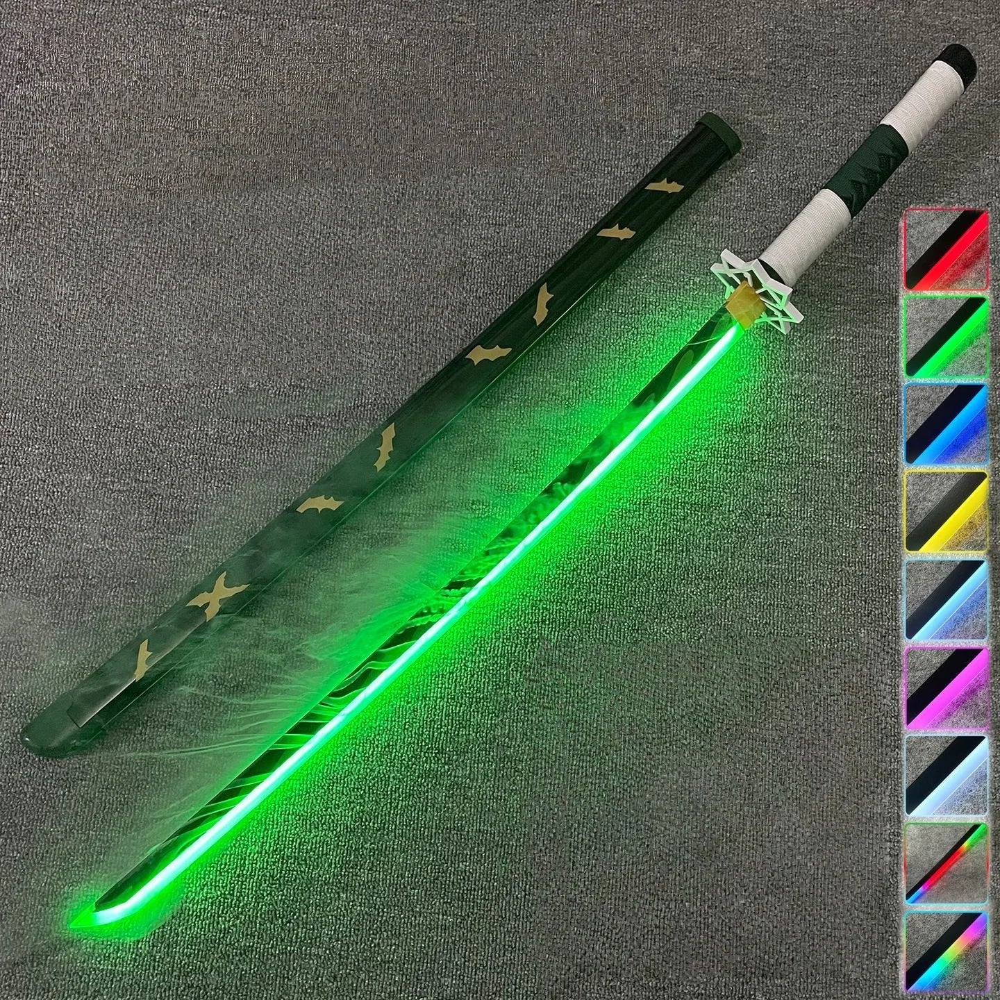 LED Demon Slayer Sword (Smoking & Glowing)