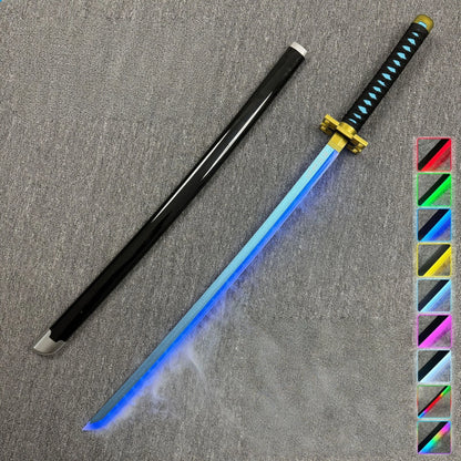 LED Demon Slayer Sword (Smoking & Glowing)